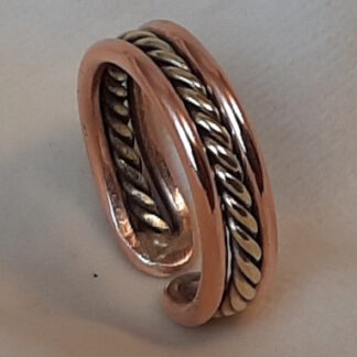 brass braid ring